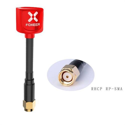Foxeer Lollipop 3 5.8G 2.5dBi RHCP RP-SMA Omni FPV Antenna (Red) [FLP3-RHCP-R-RP]